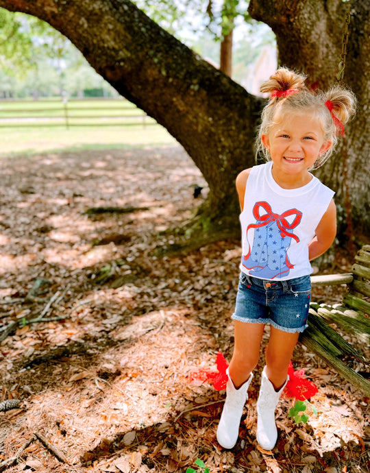 Patriotic boots