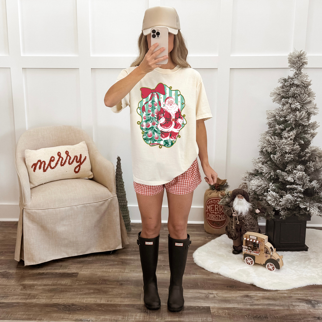 Striped vintage Santa